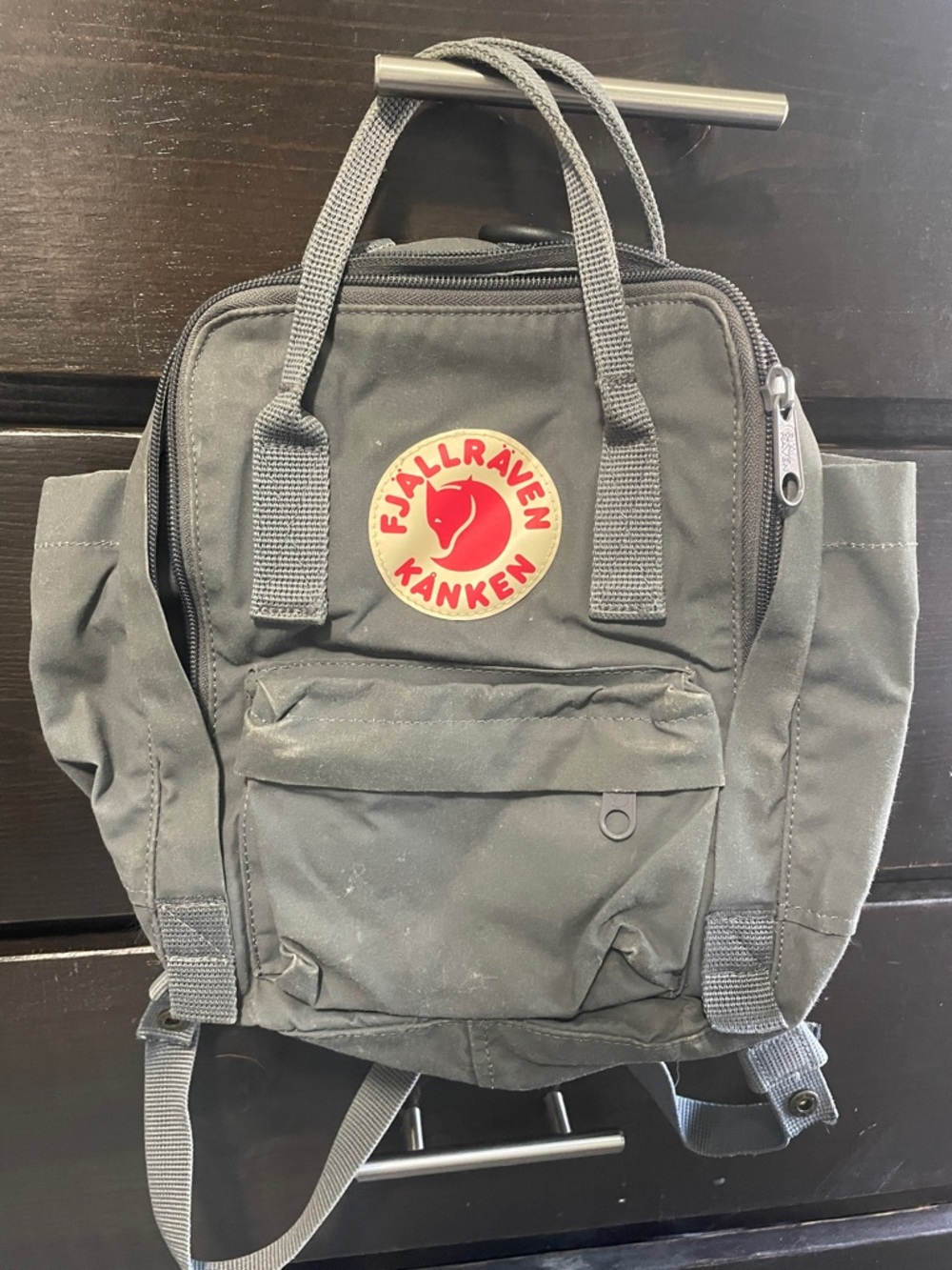 Kånken Mini Backpack in Dark Gray